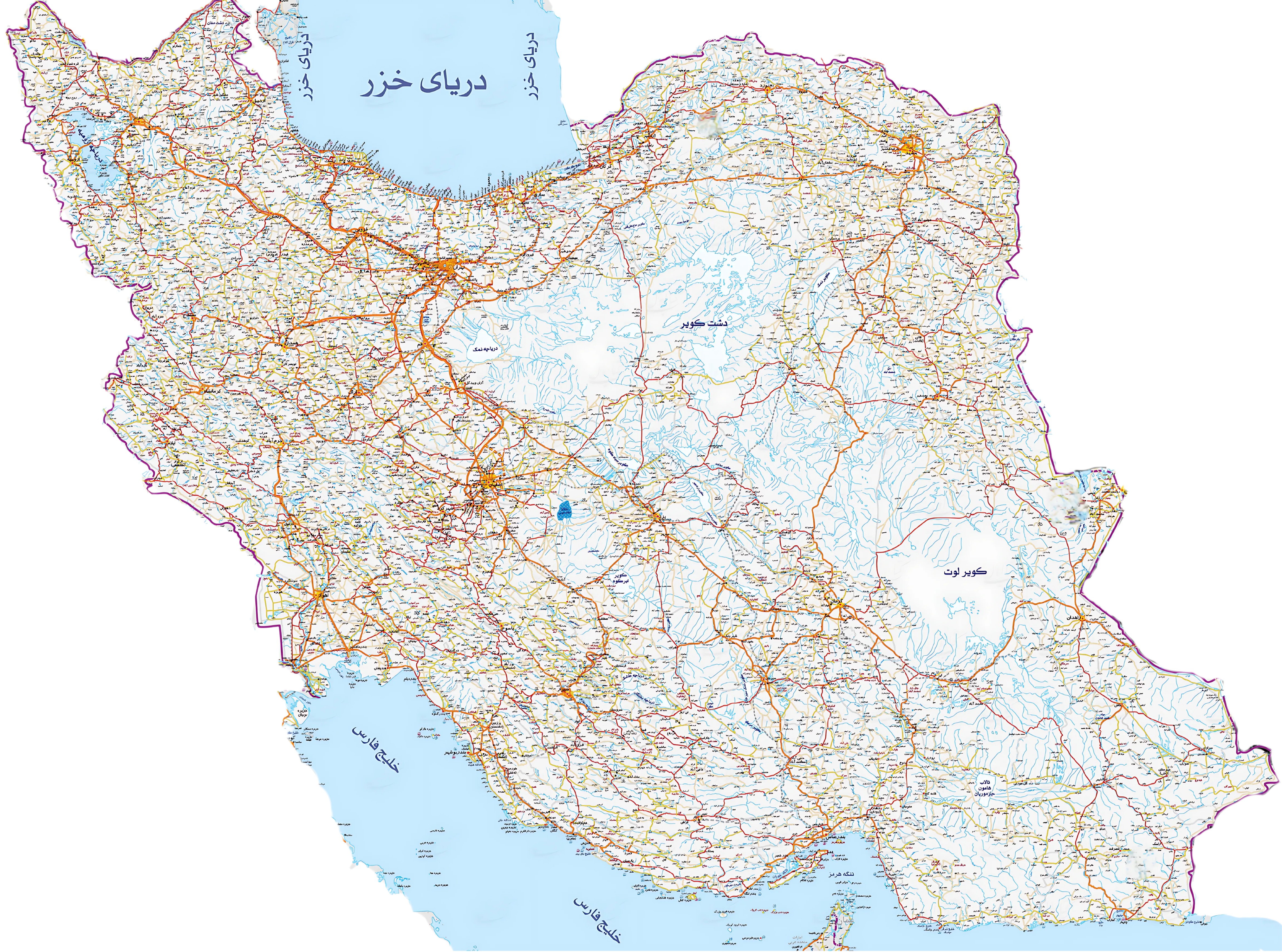 نقشه ایران